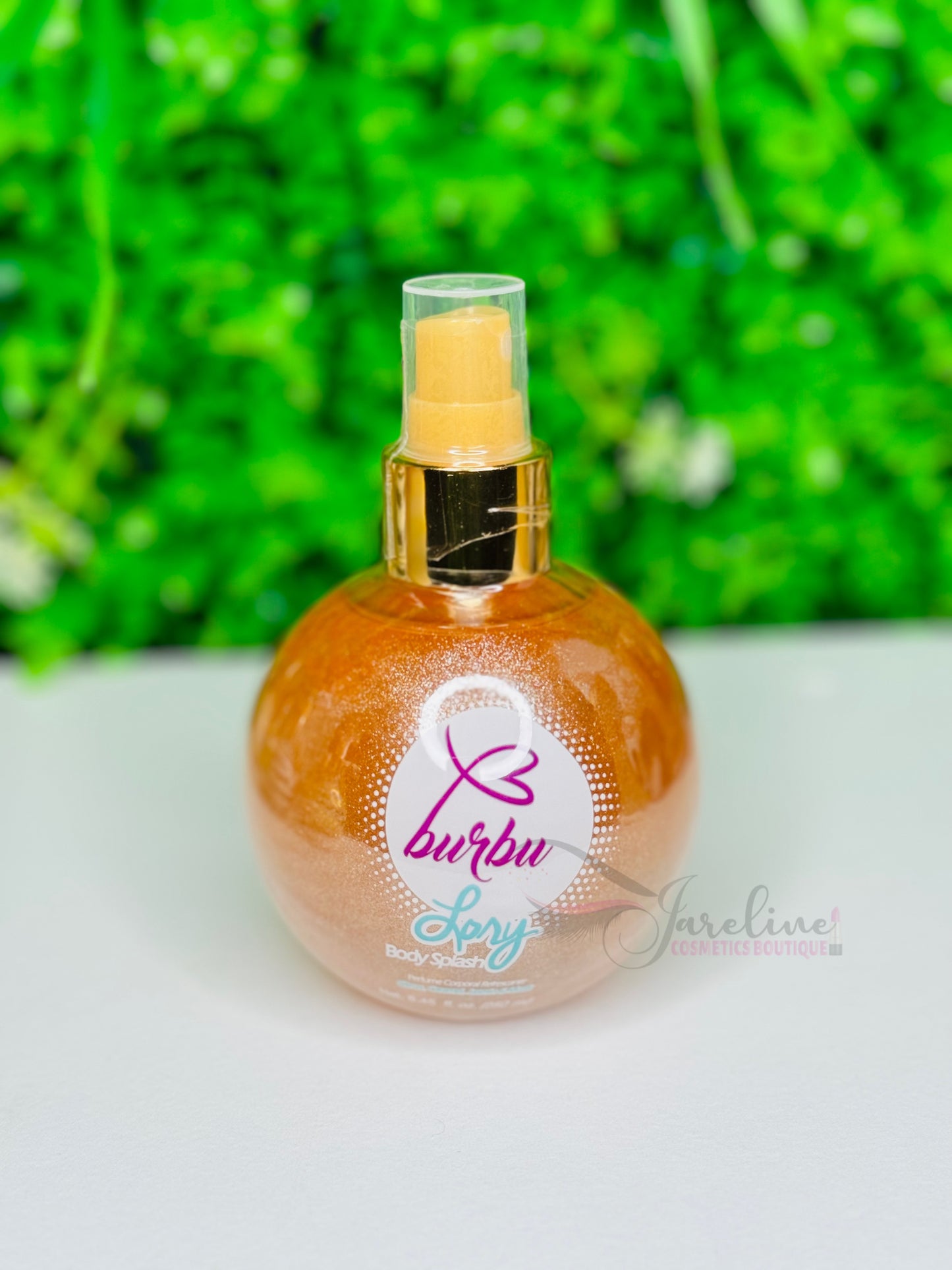 Lory Burbu Body splash con brillo
