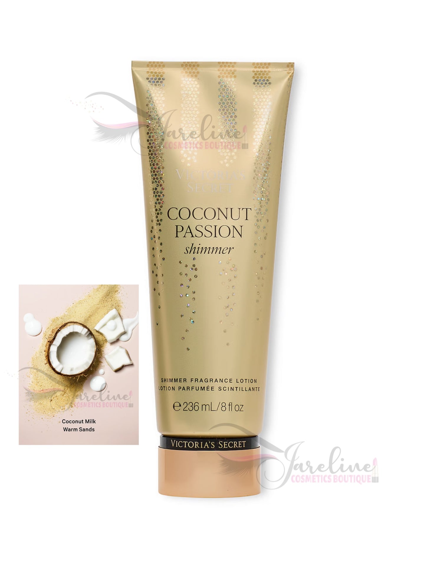 Coconut Passion SHIMMER-Con Brillo