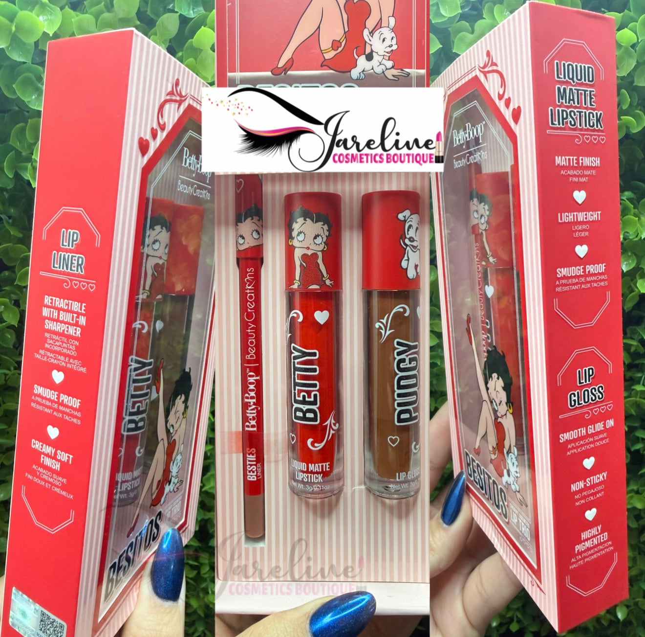 Lip Trío Betty Boop Beauty Creations