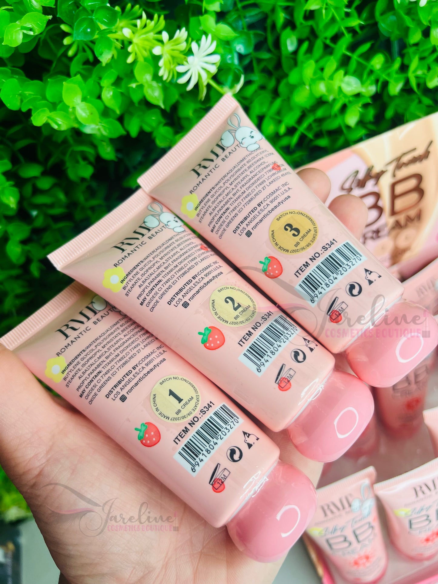 BB CREAM collagen foundation RMT En 3 tonos