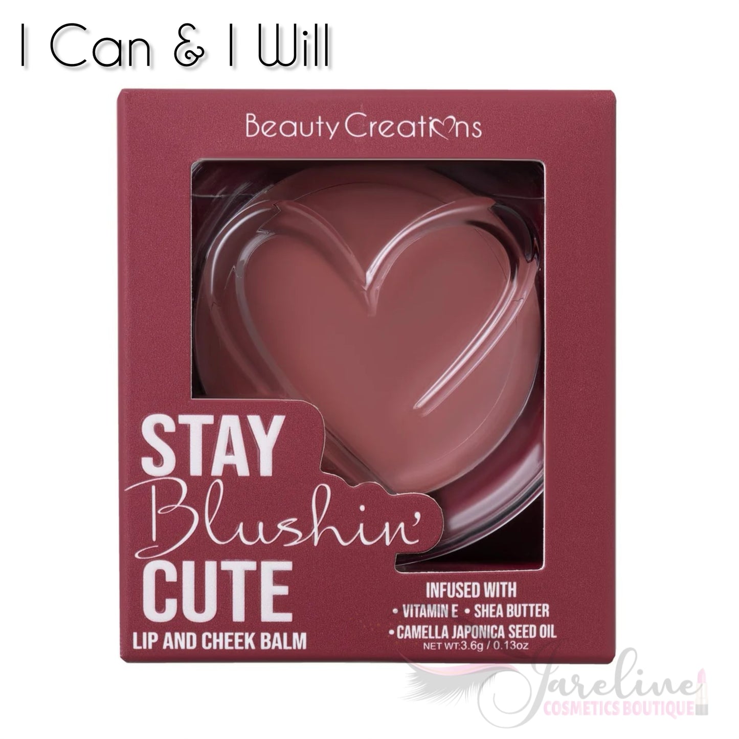 Stay Blushin’ Cute lip and cheek balm