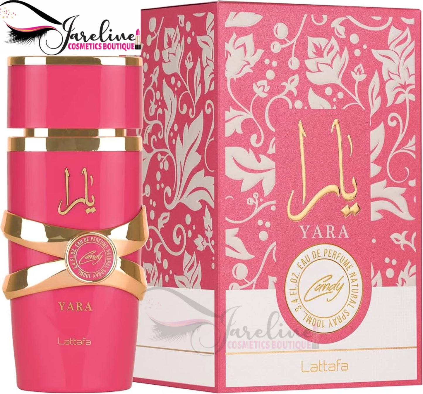 Especial!! YARA Candy Lattafa Eau De Parfum 3.4 FL. OZ.