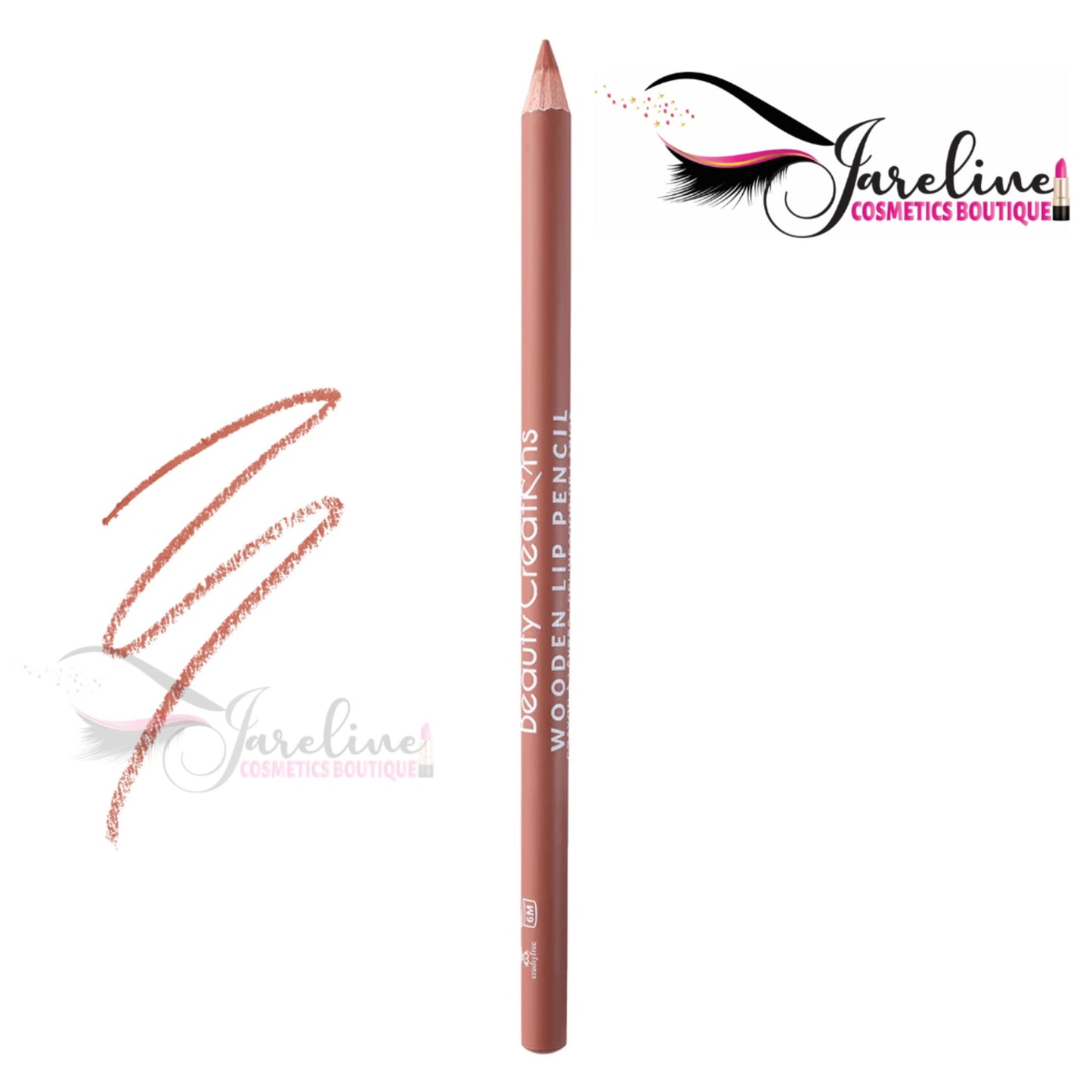 WOODEN LIP PENCIL BEAUTY CREATIONS lipliner 7-Tonos