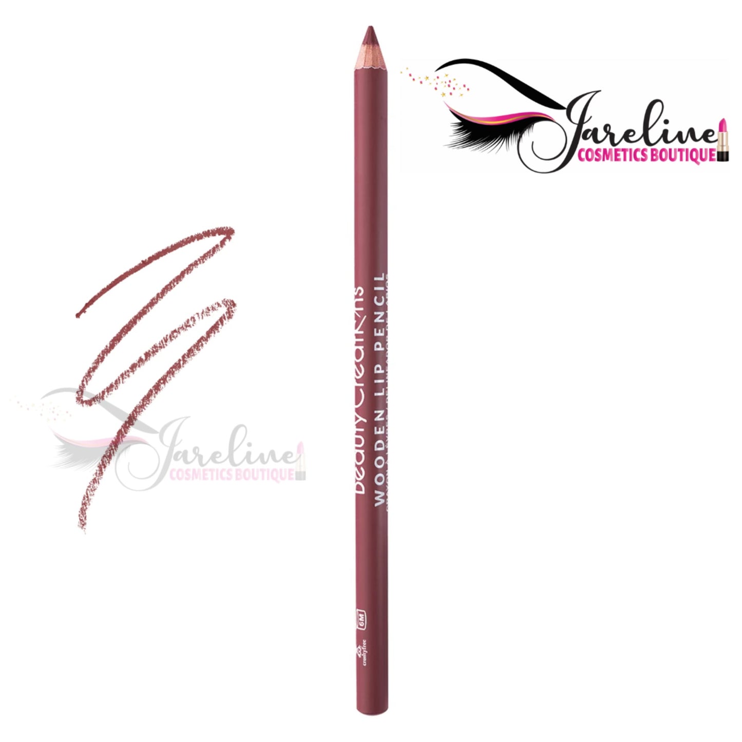 WOODEN LIP PENCIL BEAUTY CREATIONS lipliner 7-Tonos