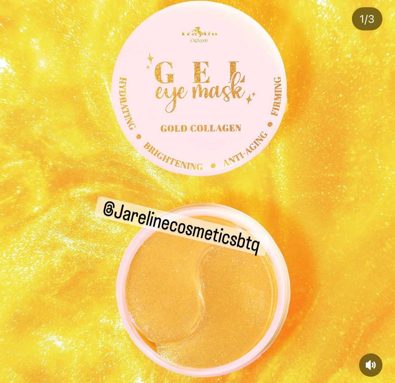 Gold Collagen Gel Eye mask