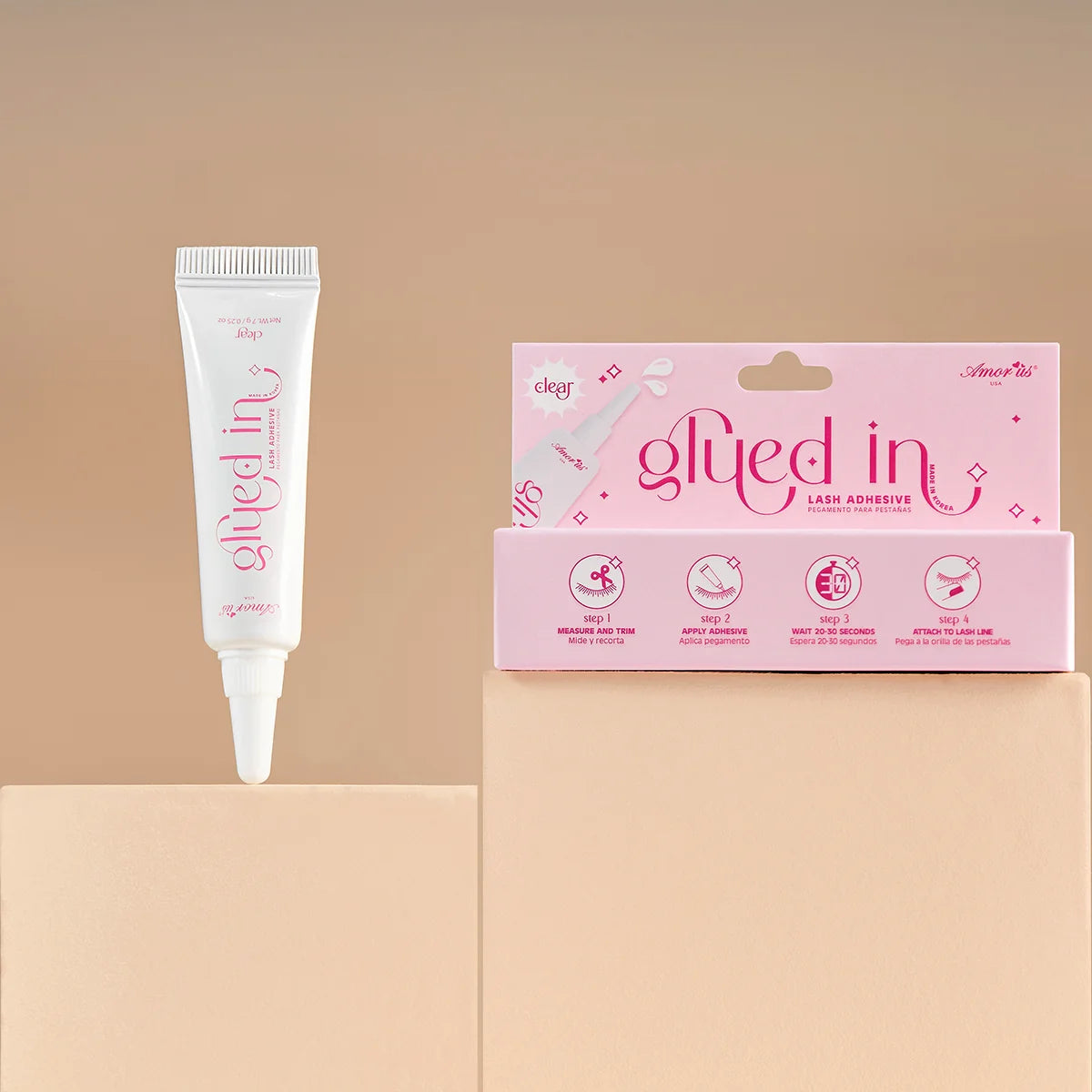 Glued In Lash Adhesive | Clear