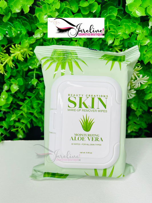 Skin Makeup Remover wipes Aloe Vera