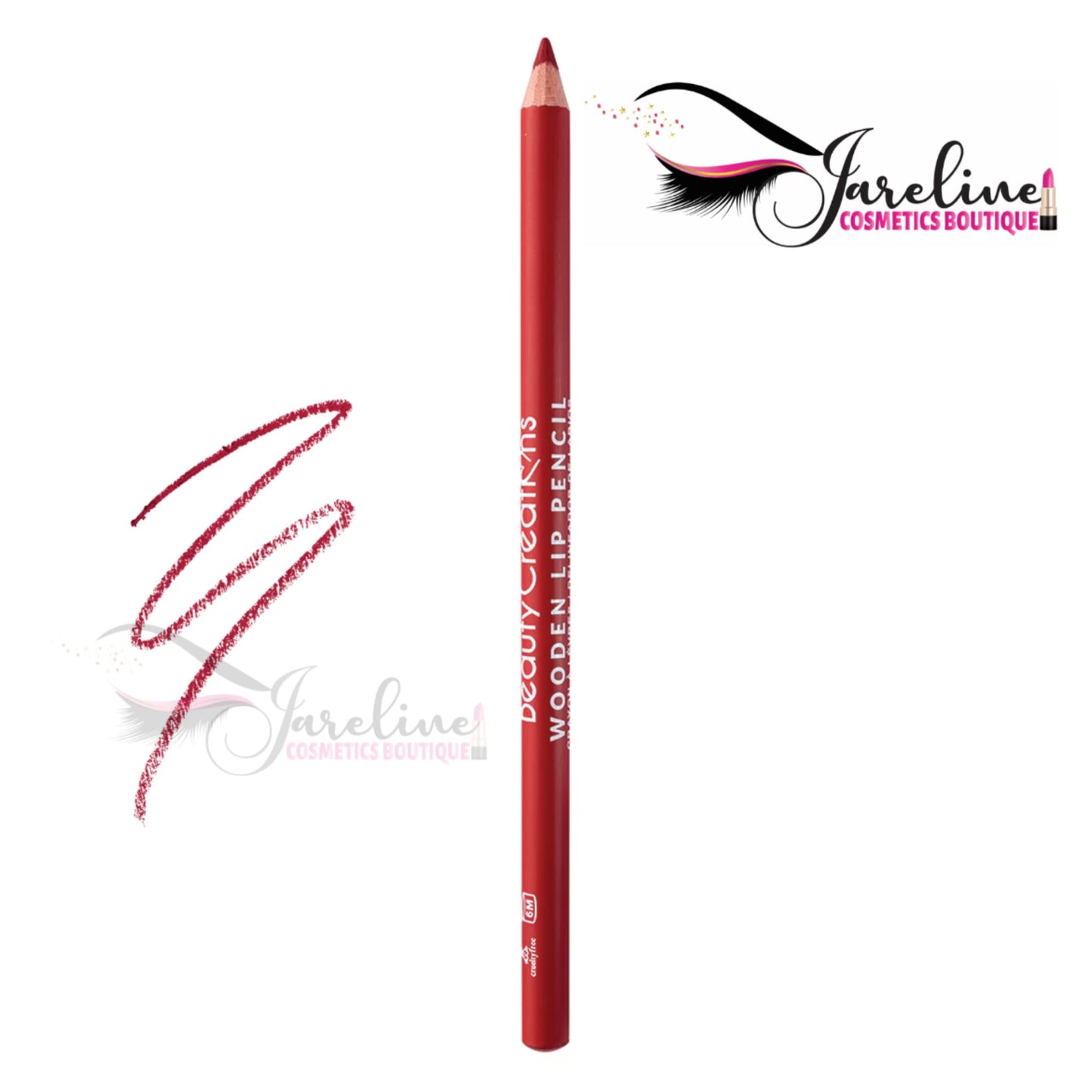 WOODEN LIP PENCIL BEAUTY CREATIONS lipliner 7-Tonos