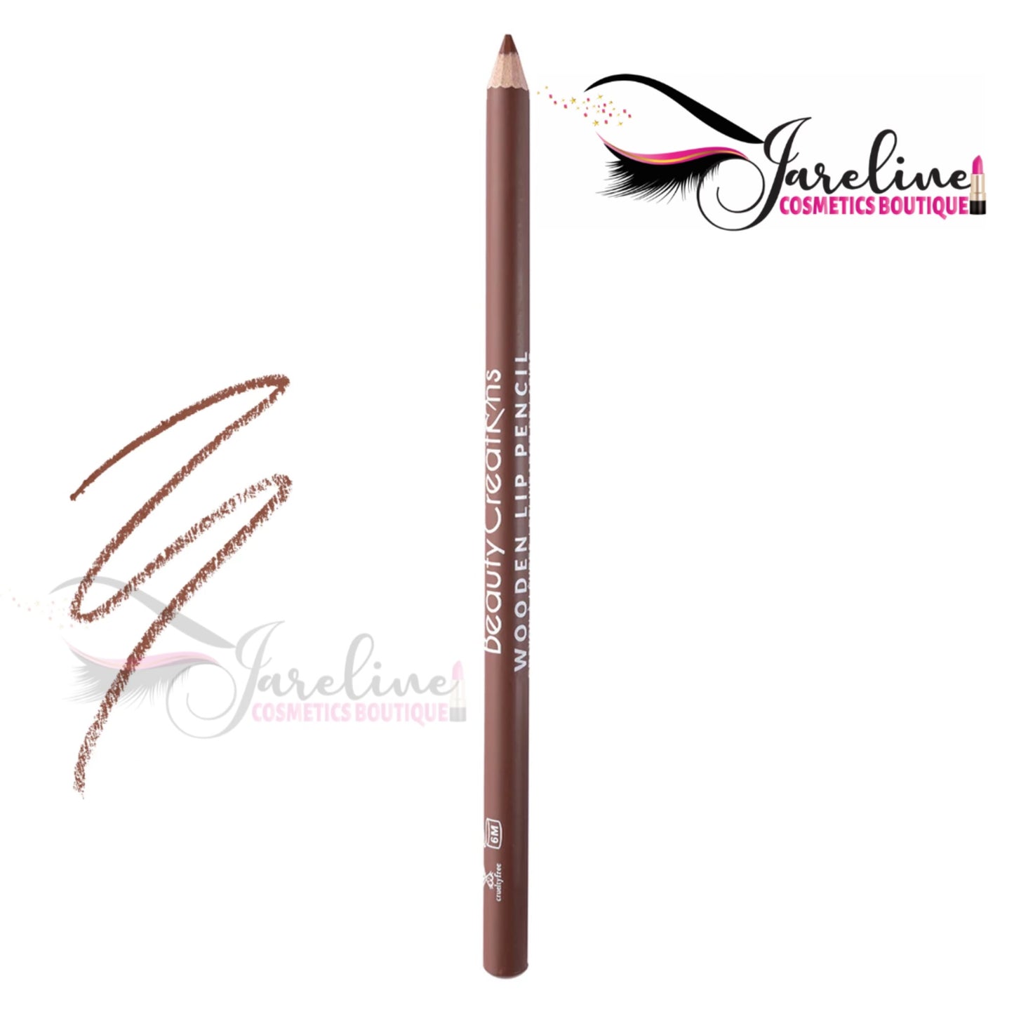 WOODEN LIP PENCIL BEAUTY CREATIONS lipliner 7-Tonos