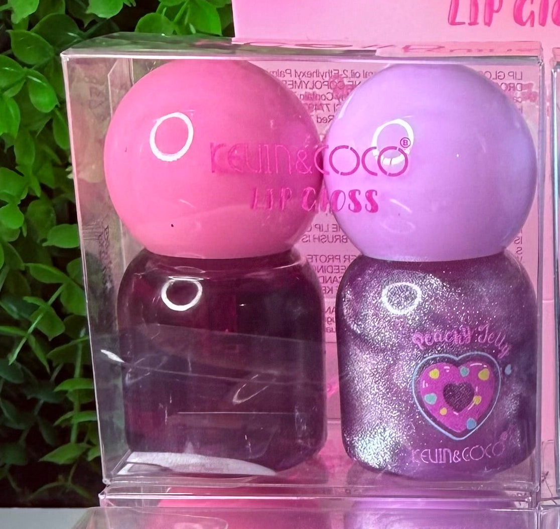 Set Duo Lip Gloss Kevin & Coco