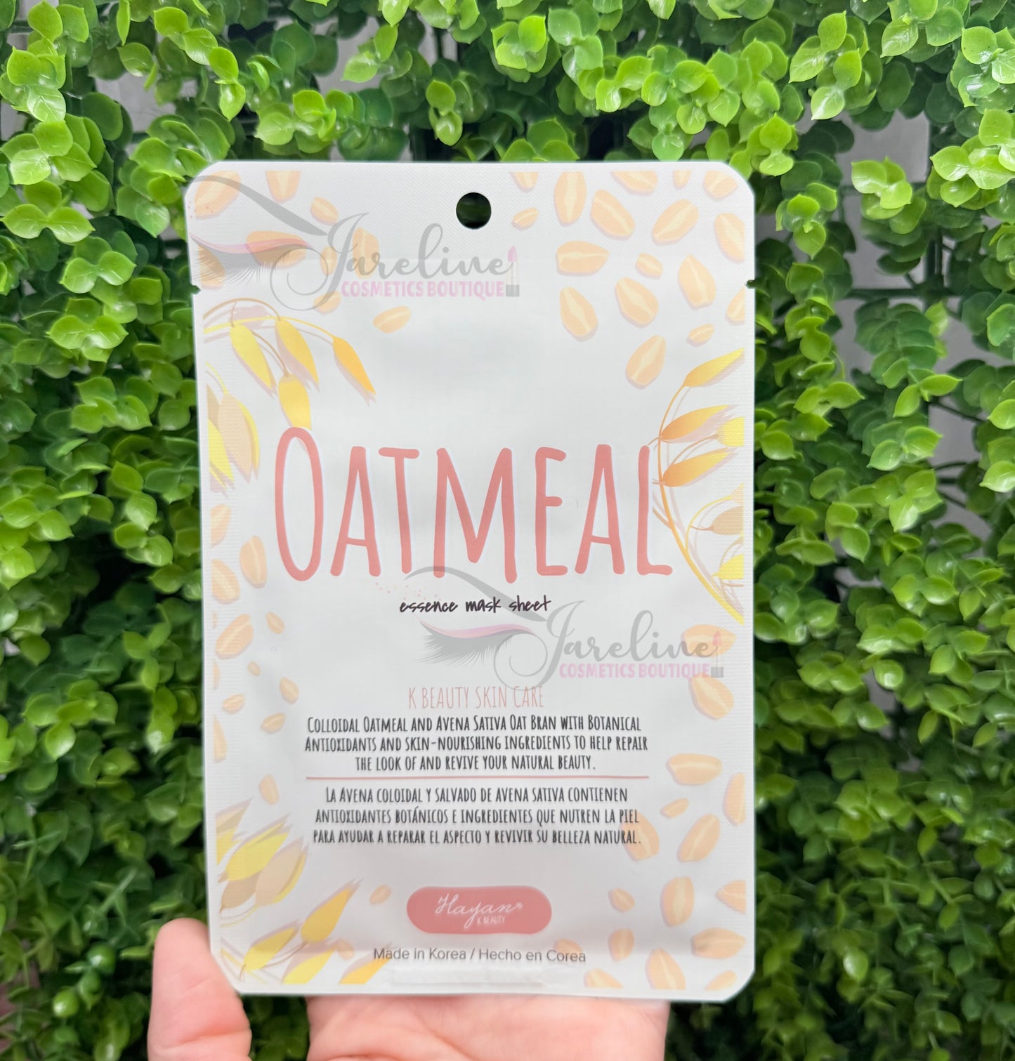 Mascarilla facial coreana Avena