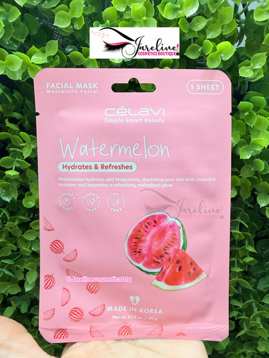 Watermelon Mascarilla facial celavi