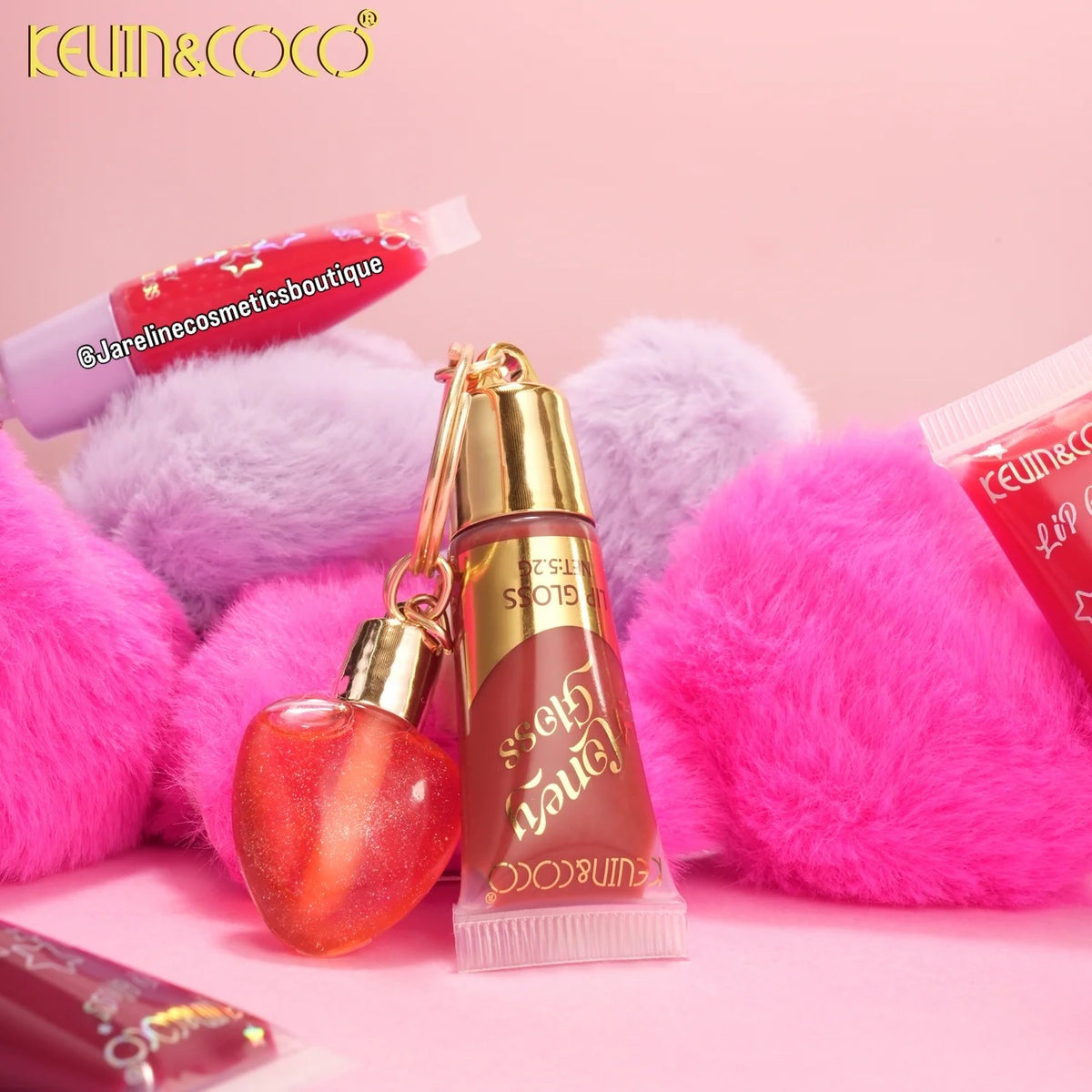 Kevin&Coco kit Lipgloss+llavero