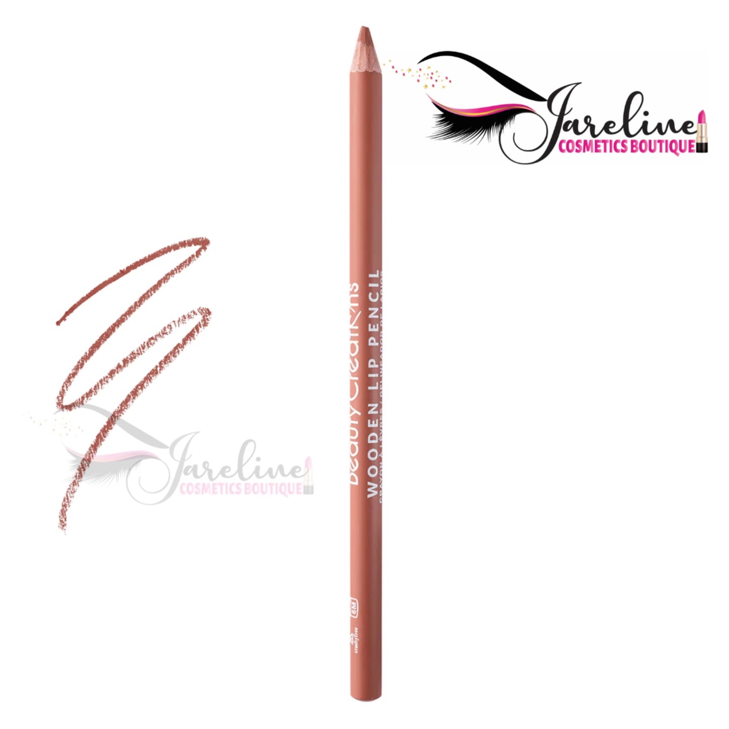 WOODEN LIP PENCIL BEAUTY CREATIONS lipliner 7-Tonos