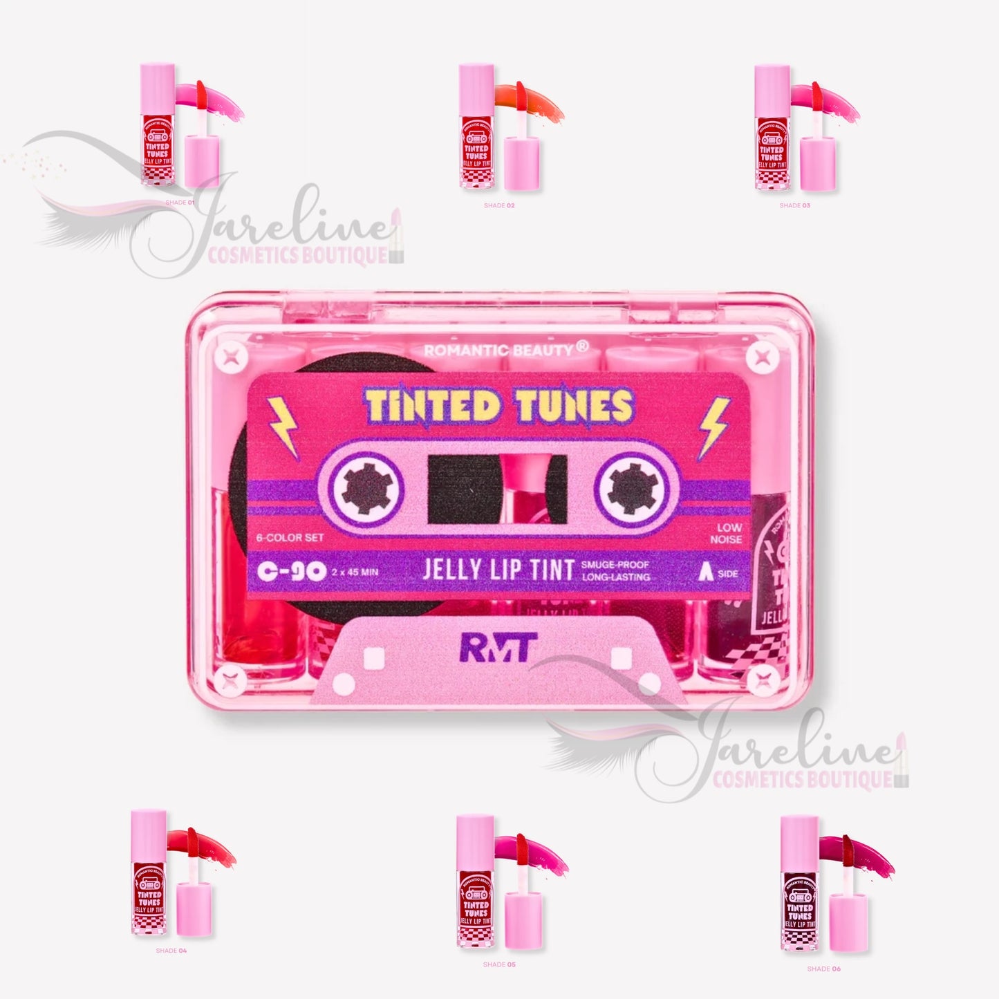 Tinted Tunes🎶Jelly Lip Tint 6pcs RMT