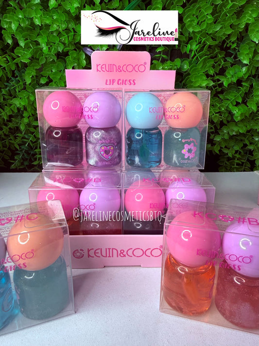 Set Duo Lip Gloss Kevin & Coco