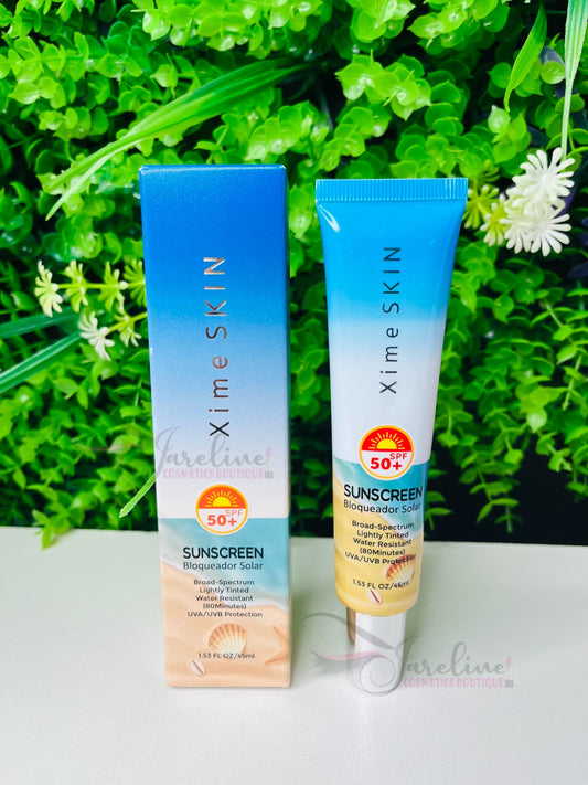 Sunscreen SPF 50+ Xime Skin Bloqueador solar