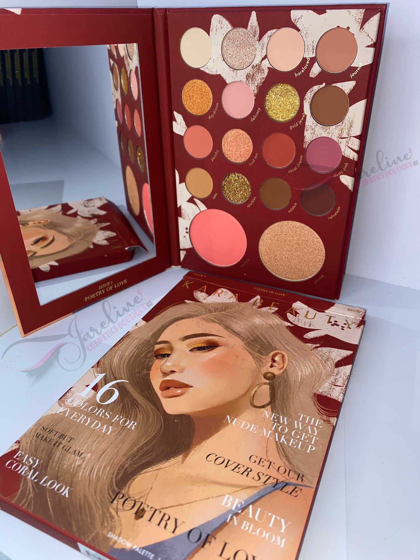 POETRY OF LOVE EYESHADOW PALETTE KARA BEAUTY