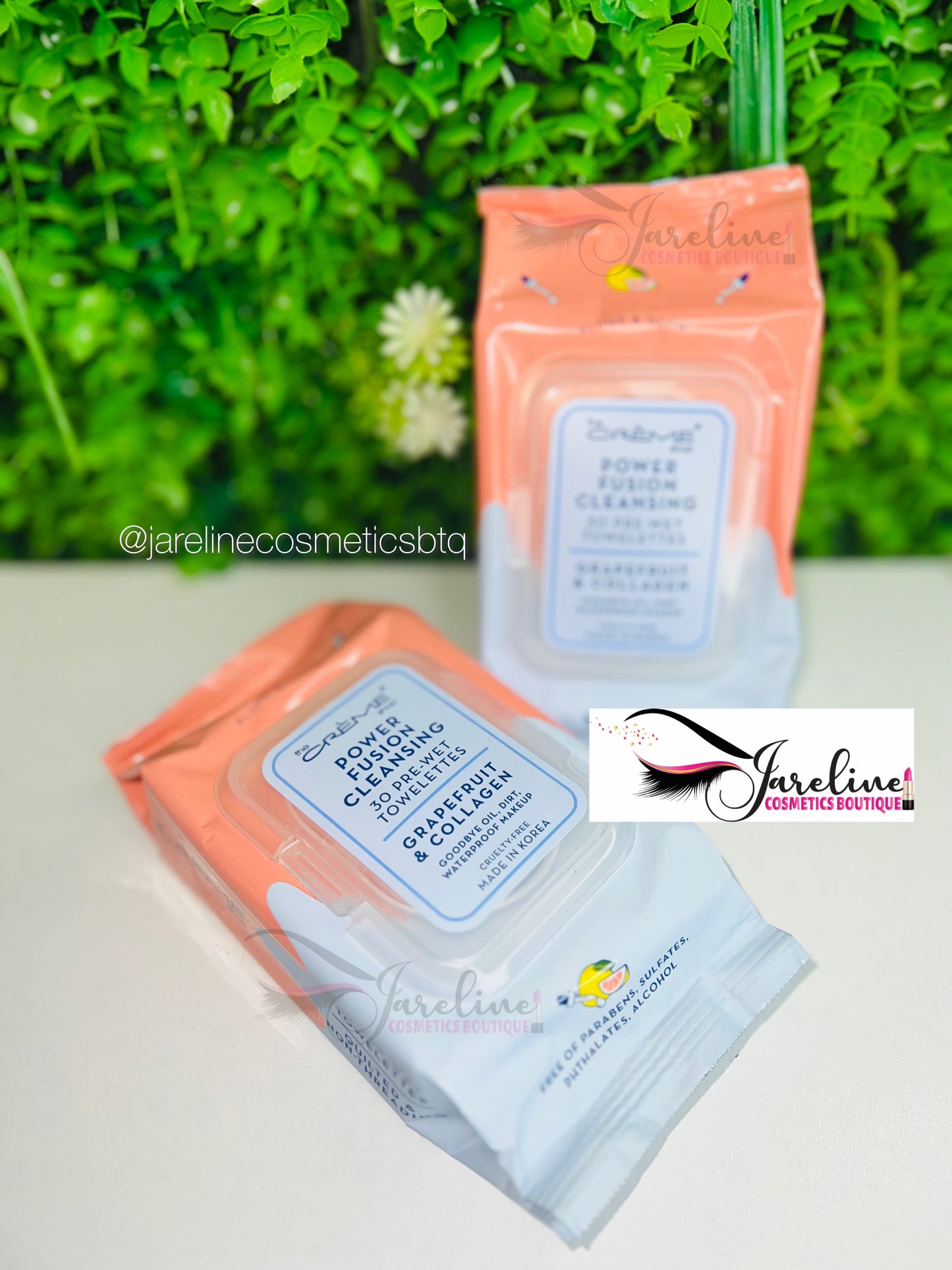 The Creme Shop Cleansing wipes